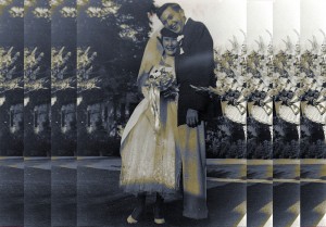 wedding photo of Gladys Shaw 