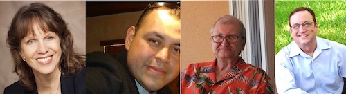 Photo collage of the current LSCHE Coordinator Team members are Karen Agee, Santos Cortez, Alan Craig, and Russell Hodges (shown in alphabetical order)