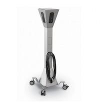 Image of a mobile power outlet tower