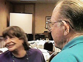 photo of Gene Kerstiens with Martha Maxwell