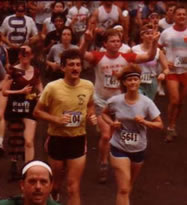 photo of Cindy Peterson running 10K