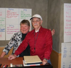 photo of Frank Christ presenting at confenrence