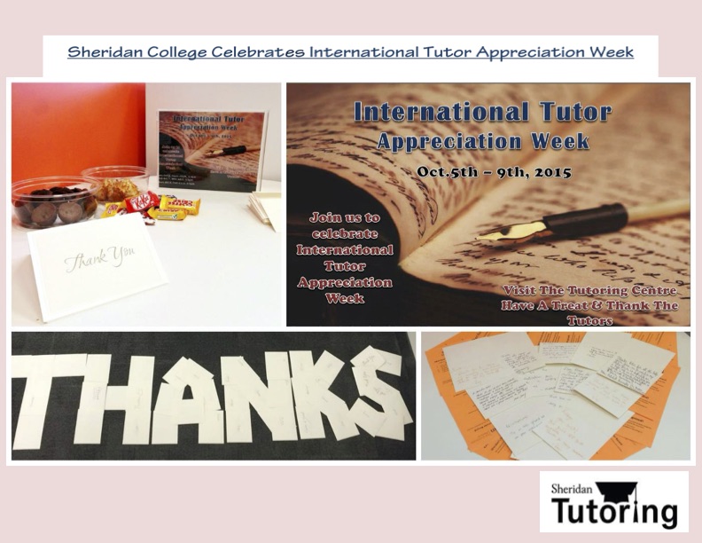 photo tutoring celebration ideas from Sheridan College